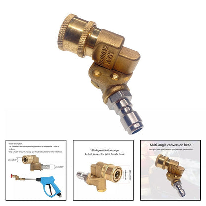 ya 26 Pressure Washer Nozzle For 360 De Pivoting Coupler Cleaning Connector New