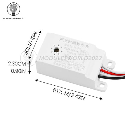 ya 14 AC160-220V Sound-Light Controlled Sensor Switch Auto On/Off Street Light Switch