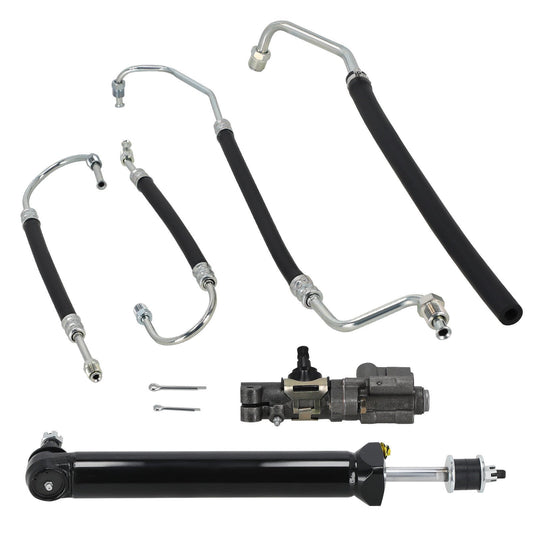 ya 10 10.28 Power Steering Valve Cylinder & Hose Kit for Corvette 1963-1979 n