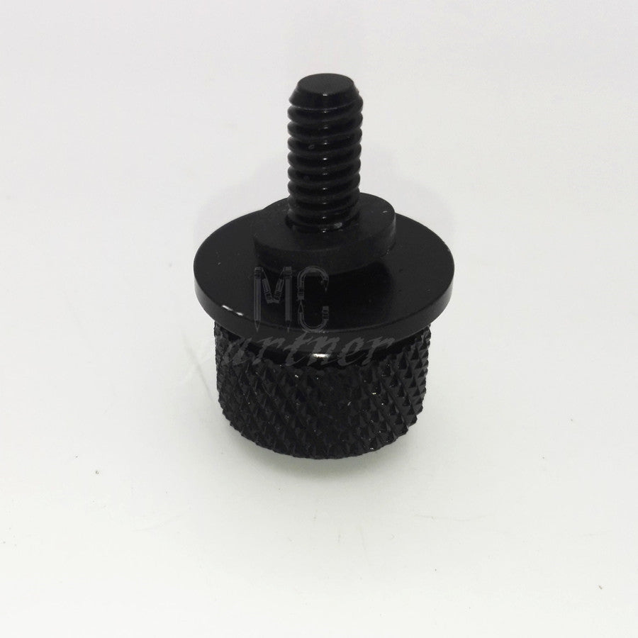ya 5 8.7 Black Billet Aluminum Knurled for Seat Bolt for Harley Sportster Dyna Touring