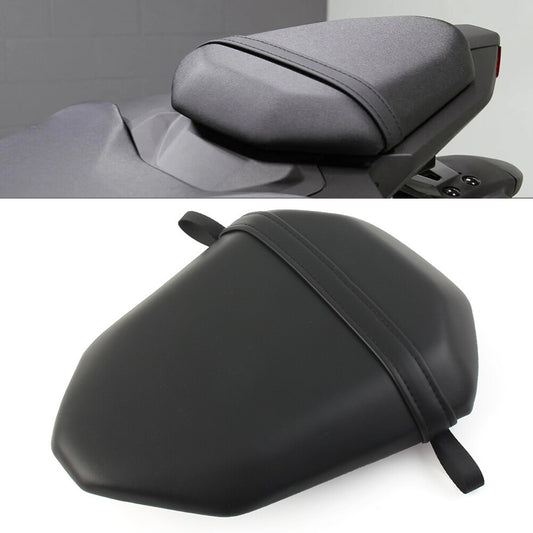 ya 2 6.26.2 Rear Passenger for SEAT Pillion Pad Fit for Yamaha FZ07 2014-2017 MT-07 2014-2017 Black