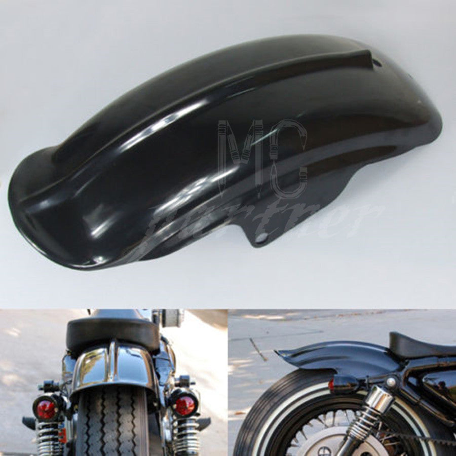 ya 7 6.10.2 Black Rear Mudguard Fender for Harley Sportster 883 883R 1200 1994-2003