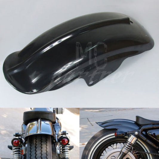 ya 7 6.10.2 Black Rear Mudguard Fender for Harley Sportster 883 883R 1200 1994-2003