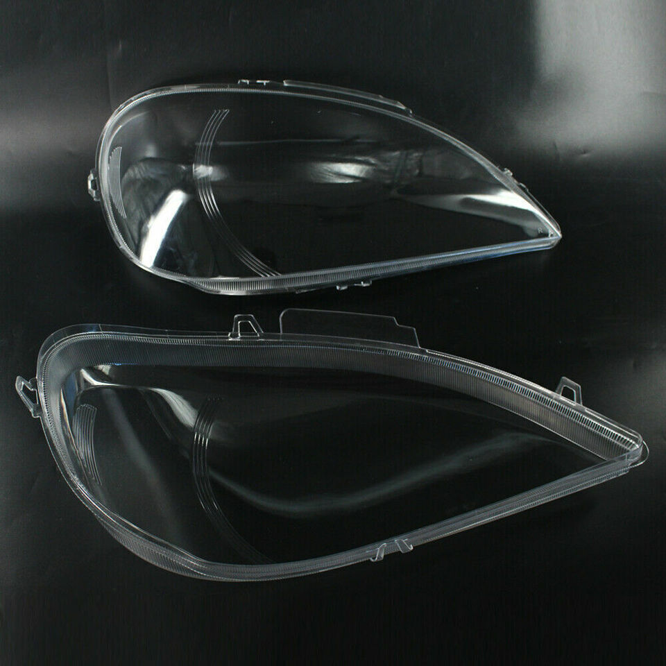 ya 2 6.29 for Mercedes-benz W163 ML Class 2002-2005 1 Pair Headlight Headlamp Lens Cover