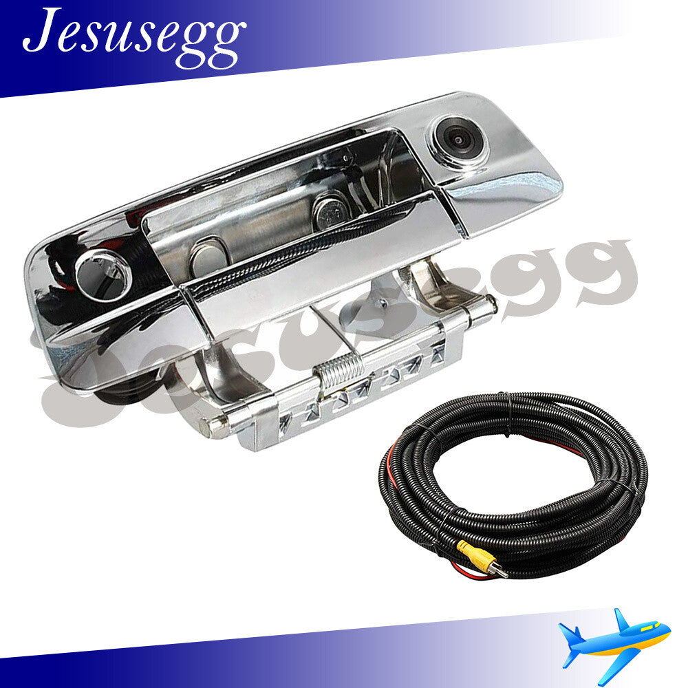 ya 9 6.5 Chrome Tailgate Handle w/ Camera & Keyhole Fits 2009-21 for Dodge for Ram 1500 2500 3500