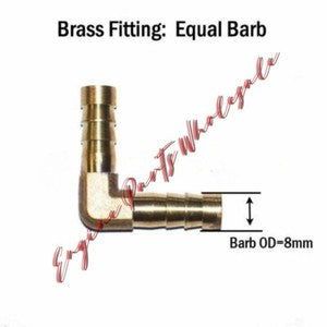 ya 18 8.3 TEE Y Union ELBOW Barb Fitting Connector Reducer Adapter Splicer Joiner to18309