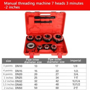 ya 26 8.1 Manual and Convenient Threading Machine Reamer Screw Thread Galvanizedc
