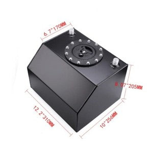 ya 26 8.1 70L Car Conversion 80L Spare iliary Fuel Tank Alu um Racing Plastic Capf