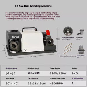 ya 26 7.28.3 Drill Grinding Machine Industrial Drill Grinding Machine Twist Bit Renovationt