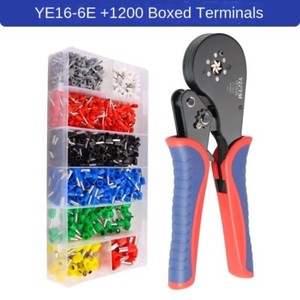 ya 26 7.28.2 HSC8 6-4 Hexago l Serrated Self-Adjusting Ratchet Wire Termi l Crimper Kitu