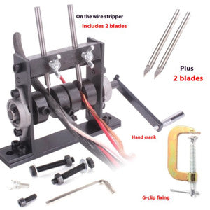 ya 26 7.28.3 Waste Wire and Cable Manual Wire Stripping Machine Pick Copper Wire Line Toolh