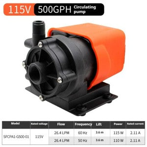 ya 26 8.1 220V110V Magnetic Circulating Pump Sea Water Pump Brushless Pump Boat Pumpe