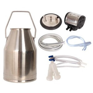 ya 26 8.1 304 Stainless Steel Portable Cow Milker Milking Machine Bucket tank Barrelb