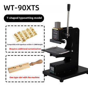 ya 26 7.28.2 Small Manual Hot Stamping and Embossing Quick Die Change Labelling Machinek