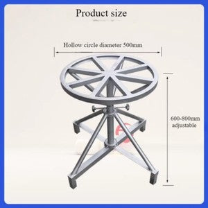 ya-26-7.28-360¡ã-Turntable-Iron-ame-Polishing-Paint-50*50cm-Double-ing-Metal-ameg