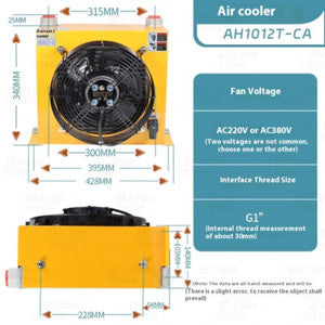ya 26 8.1 Air-cooled Oil Radiator Cooler Truck-mounted Crane Modified Fuel Tank Coolingx