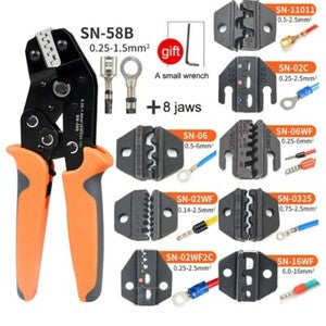 ya 26 7.28.2 Multi-function Crimping Pliers Interchangeable Mould Cold Press Pliersj