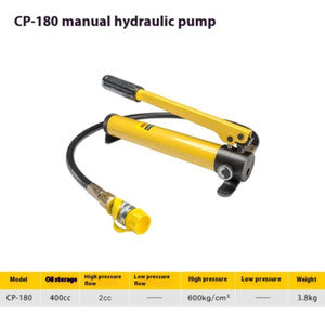 ya 26 8.1 CP-180 Ultra High Pressure Hydraulic Hand Pump Manual High Pressure Oil Pumpsd