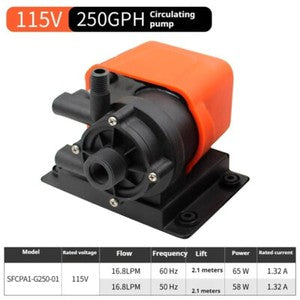 ya 26 8.1 220V110V Magnetic Circulating Pump Sea Water Pump Brushless Pump Boat Pumpd