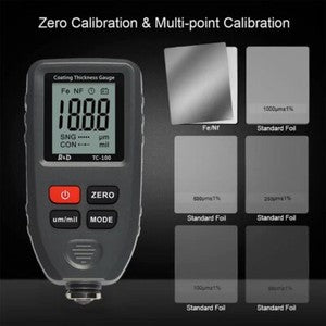 ya 26 8.1 Automotive Paint Coating Thickness Gauge Paint Film Gauge High Pisionu