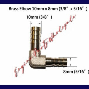 ya 18 8.4.2 TEE Y Union ELBOW Barb Fitting Connector Reducer Adapter Splicer Joiner to27564
