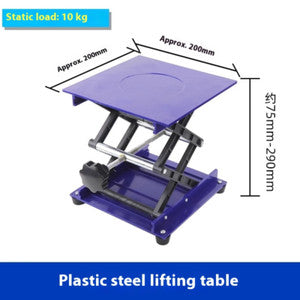 ya 26 7.28.2 Stainless Steel Aluminum Oxide Lift Table Leveler Small Manual Platform Liftern
