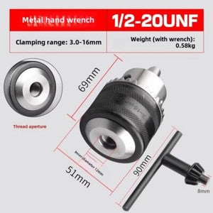 ya 26 7.28.3 Conversion Head Electric Conversion Hand Electric Drill Chuck Accessoriesm