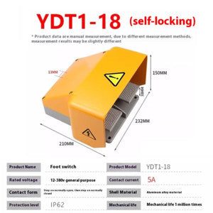ya-26-7.28-YDT1-16-AC-380V-6A-Aluminum-Double-with-KH9011-Core-Silver-Point-Foot-Pedalk