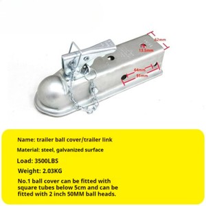 ya 26 7.28.2 Ball Cover Trailer Connector, Trailer Ball Cover, Trailer Ball Connectori