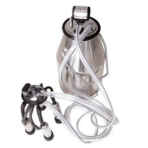 ya 26 8.1 304 Stainless Steel Portable Cow Milker Milking Machine Bucket tank Barrelc
