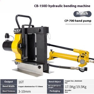 ya 26 8.1 Bending Tool Hydraulic Copper Busbar Bender 10mm Thickness Bender CB-150Dc