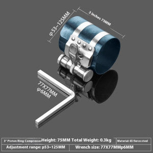 ya 26 7.28.2 Automotive Piston Ring Compressor Piston Ring Installation Tool Multifunctio lp