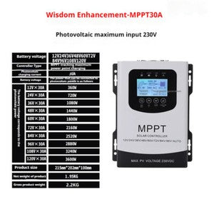 ya 26 8.1 Solar Controller Photovoltaic Charger 12V24V36V48V60V72V Battery Universale