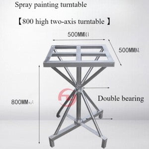 ya-26-7.28-360¡ã-Turntable-Iron-ame-Polishing-Paint-50*50cm-Double-ing-Metal-amer
