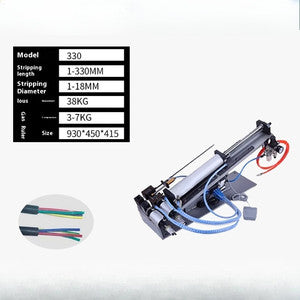 ya 26 8.1 Vertical Core Wire Pneumatic Wire Stripping Machine Small Wire Stripping Machineb