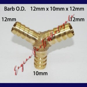 ya 18 8.4.2 TEE Y Union ELBOW Barb Fitting Connector Reducer Adapter Splicer Joiner to26724