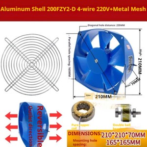 ya-26-7.28-Axial-Fan-Electricity-Welder-Cooling-Fan-Aluminum-Case-Industry-380V-200FZY7-Dq