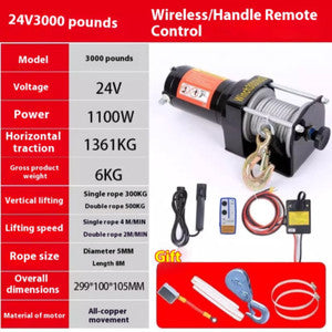 ya 26 8.1 Electric Winch Car Winch Machine Electric Hoist Winch Car Small Craned