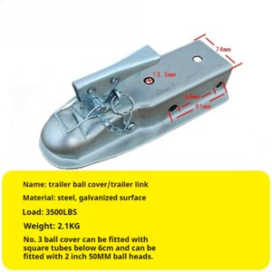 ya 26 7.28.2 Ball Cover Trailer Connector, Trailer Ball Cover, Trailer Ball Connectorm