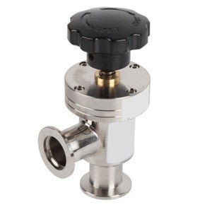 ya 26 7.28.3 Bellow Isolation Valve, KF25 304 Stainless Steel High Vacuum Manual Right Anglem