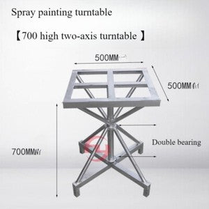ya-26-7.28-360¡ã-Turntable-Iron-ame-Polishing-Paint-50*50cm-Double-ing-Metal-ameq