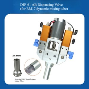 ya 26 7.28.2 DJF-61 Electric Mixing AB Glue Valve Durable Metal Material Can Be Fine-tunedb