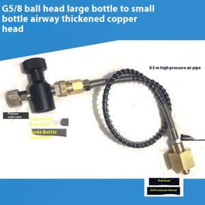 ya 26 7.28.2 Air Valve Regulator Fill Station Disconnect Hose For PCP Air Tank Toolc