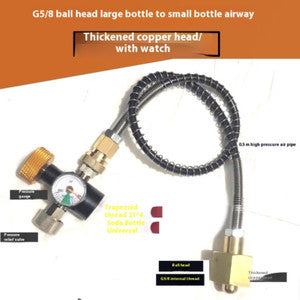 ya 26 7.28.2 Air Valve Regulator Fill Station Disconnect Hose For PCP Air Tank Toold