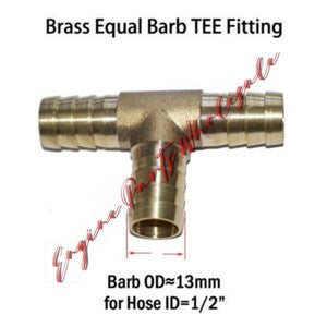 ya 18 8.3 TEE Y Union ELBOW Barb Fitting Connector Reducer Adapter Splicer Joiner to16026
