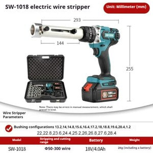 ya 26 7.28.3 EC-50M Electric Gear Cutting Machine chemistry Battery Fast Cable Cuttingk
