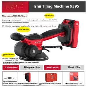 ya 26 7.28.3 6-Speed Tile Tiling Machine Electric Tile Paver Wall Floor Laying Vibrating Toolc