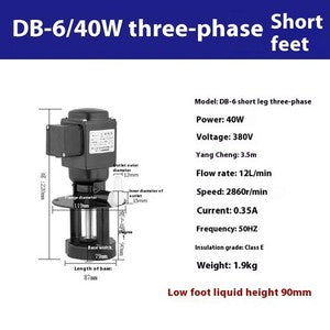 ya-26-7.28-DOB-25-220V-Machine-Coolant-Pump-Cooling-Water-Pump-120W-2860r/min-25L/mind