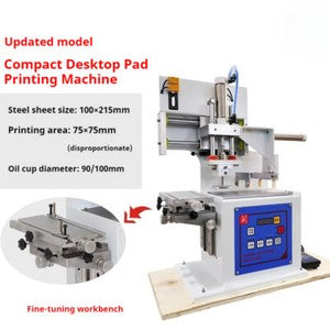 ya 26 7.28.2 Automatic Ink Pneumatic Pad Printing Machine Oil Cup Pad Printing Machinej