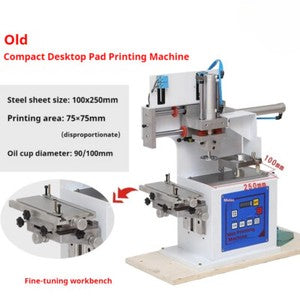 ya 26 7.28.2 Automatic Ink Pneumatic Pad Printing Machine Oil Cup Pad Printing Machiner